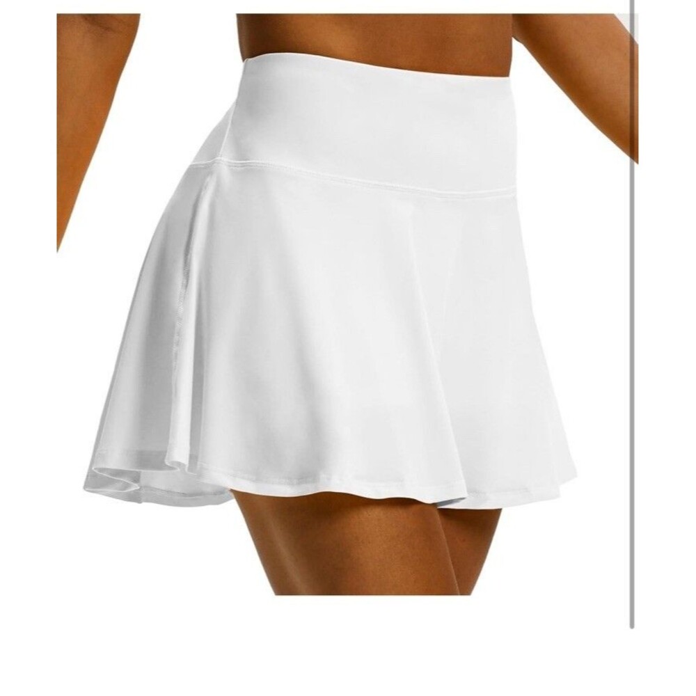 Comfy Pleated Tennis Skirt Golf Pockets Sports Women's High Waisted Large Flowy